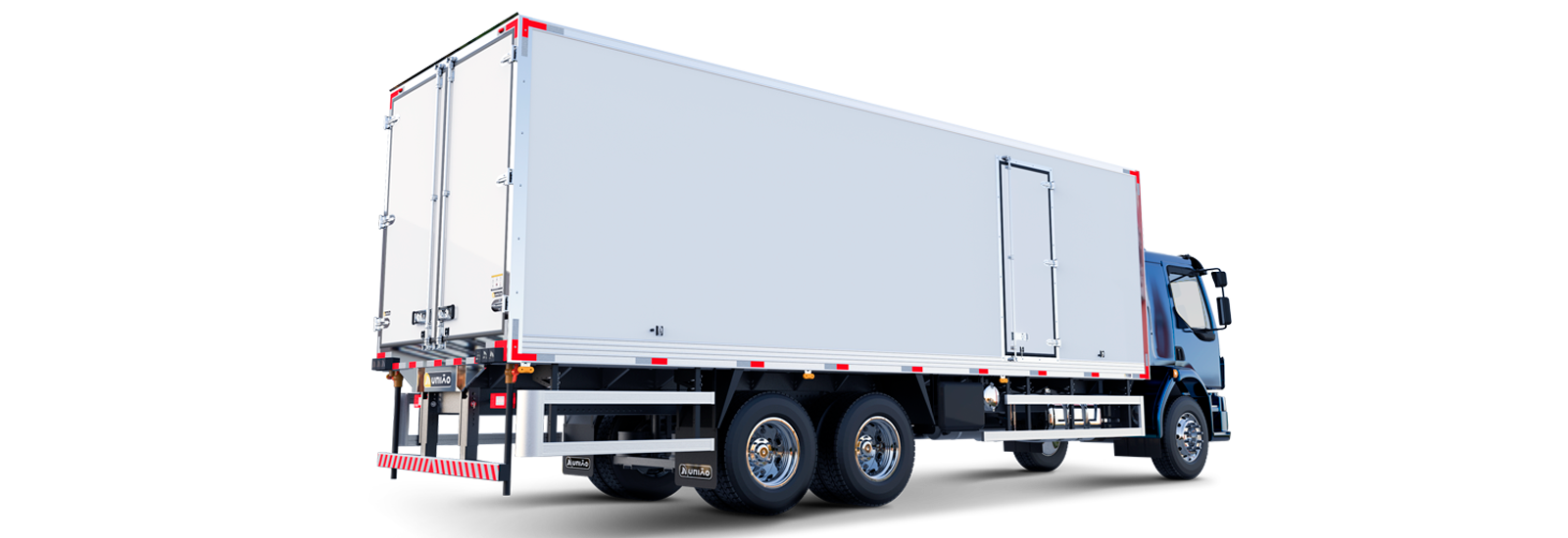 Carrocerías frigoríficas União embarcadas para exportación
